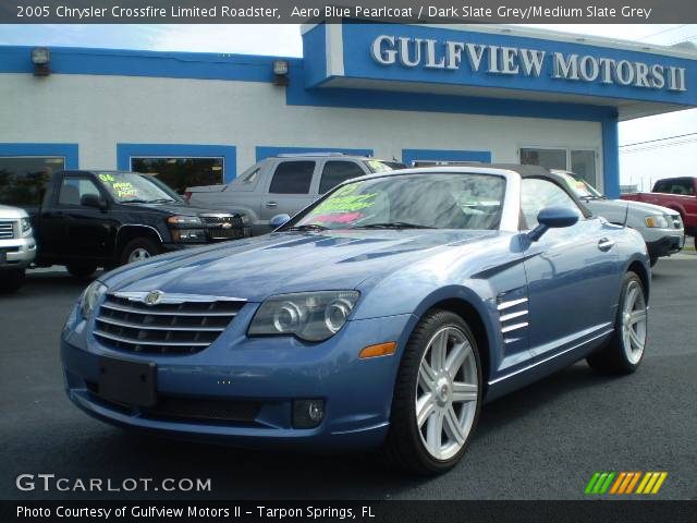 2005 Chrysler Crossfire Limited Roadster in Aero Blue Pearlcoat