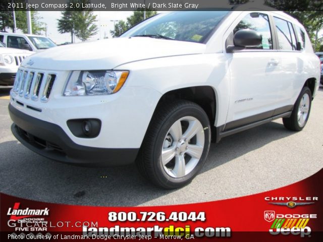2011 Jeep Compass 2.0 Latitude in Bright White