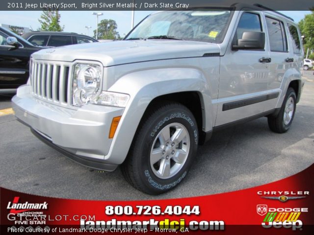 2011 Jeep Liberty Sport in Bright Silver Metallic