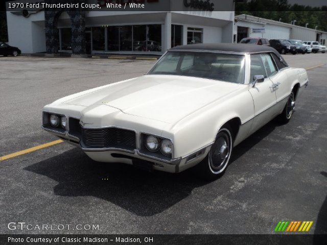 1970 Ford Thunderbird Coupe in White