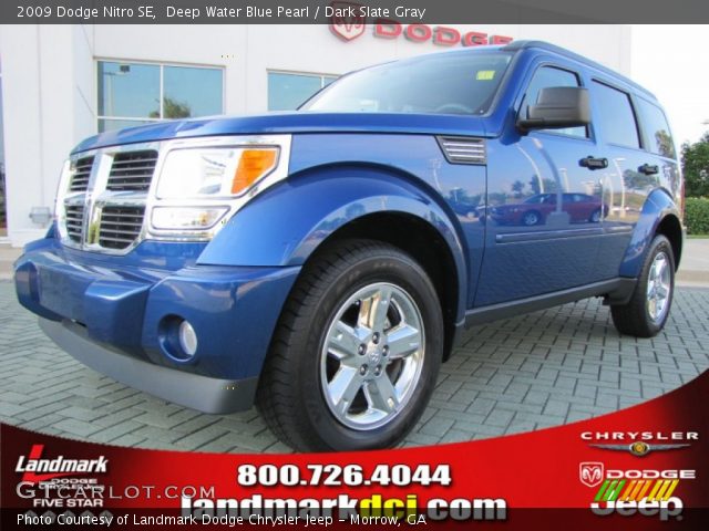 2009 Dodge Nitro SE in Deep Water Blue Pearl