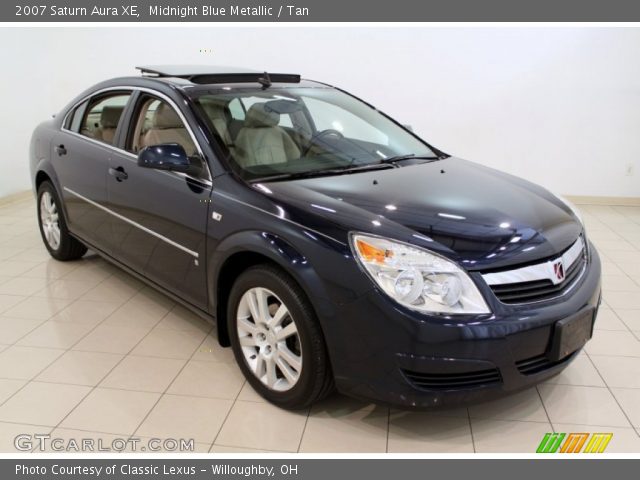 2007 Saturn Aura XE in Midnight Blue Metallic