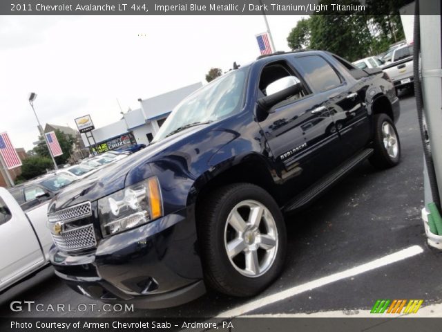 2011 Chevrolet Avalanche LT 4x4 in Imperial Blue Metallic