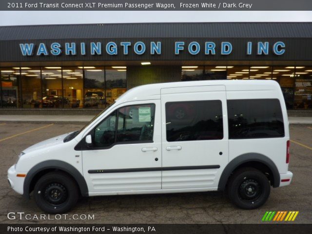2011 Ford Transit Connect XLT Premium Passenger Wagon in Frozen White