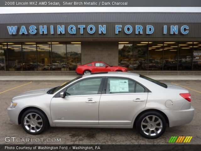 2008 Lincoln MKZ AWD Sedan in Silver Birch Metallic