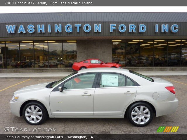 2008 Lincoln MKZ Sedan in Light Sage Metallic