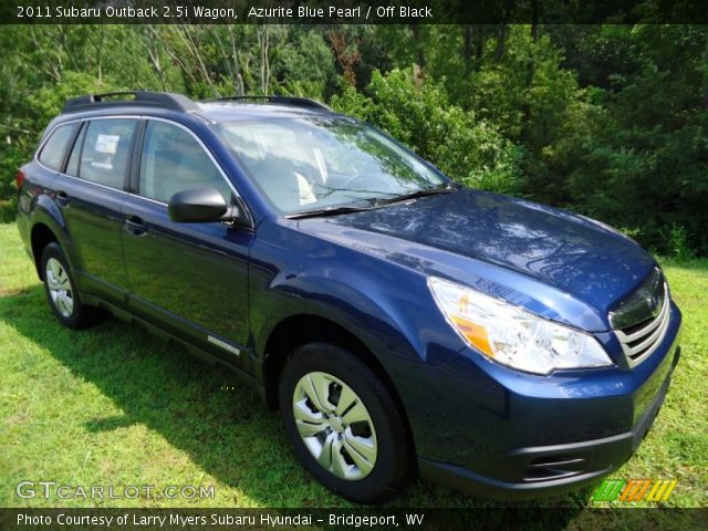 2011 Subaru Outback 2.5i Wagon in Azurite Blue Pearl