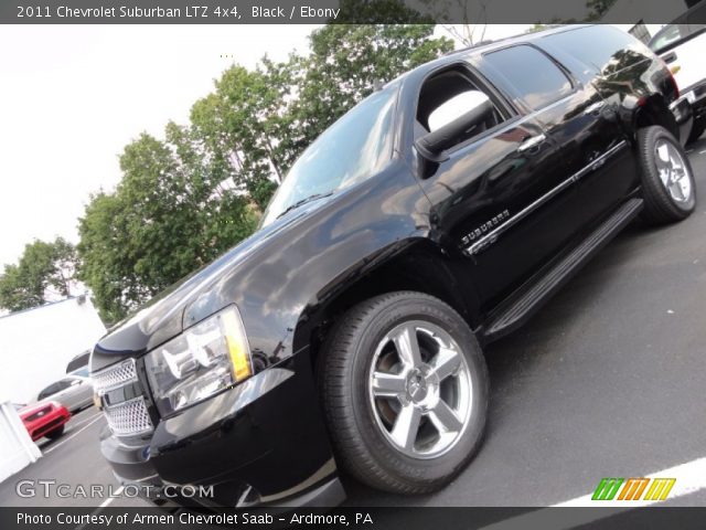 2011 Chevrolet Suburban LTZ 4x4 in Black