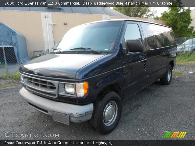 2000 Ford E Series Van E150 Commercial in Deep Wedgewood Blue Metallic