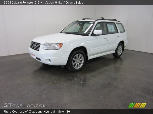 2008 Subaru Forester 2.5 X in Aspen White