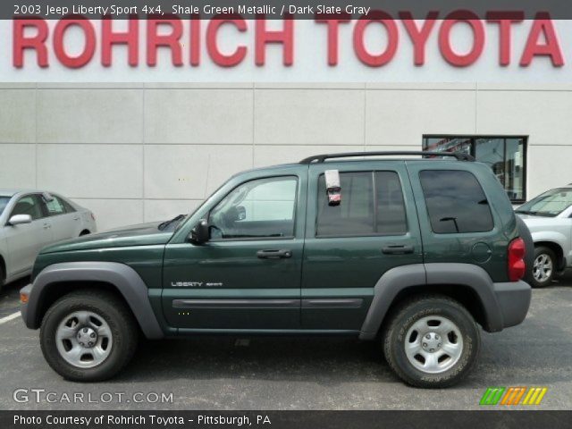 2003 Jeep Liberty Sport 4x4 in Shale Green Metallic