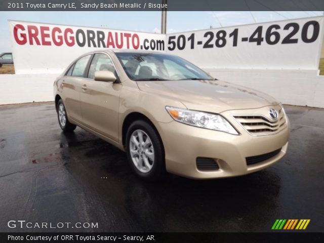 2011 Toyota Camry LE in Sandy Beach Metallic