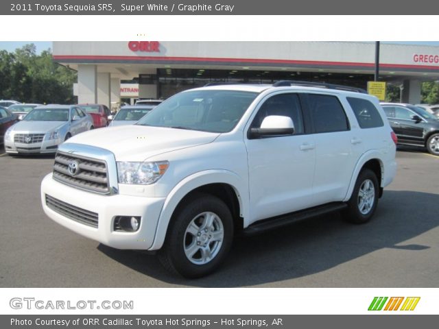 2011 Toyota Sequoia SR5 in Super White