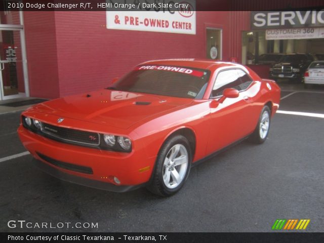2010 Dodge Challenger R/T in HEMI Orange