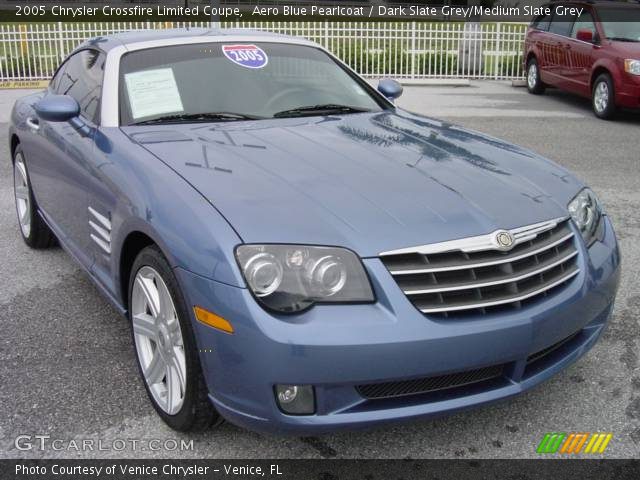 2005 Chrysler Crossfire Limited Coupe in Aero Blue Pearlcoat
