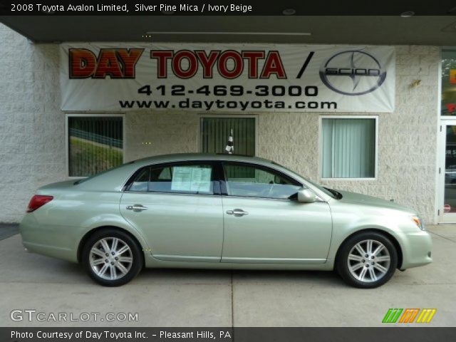 2008 Toyota Avalon Limited in Silver Pine Mica