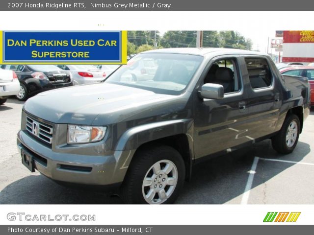 2007 Honda Ridgeline RTS in Nimbus Grey Metallic