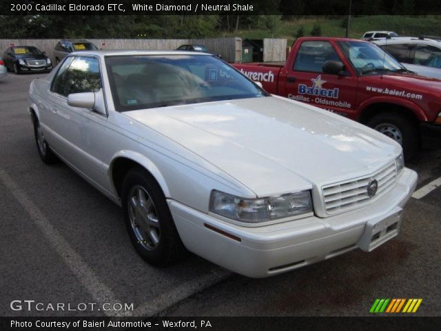 2000 Cadillac Eldorado ETC in White Diamond