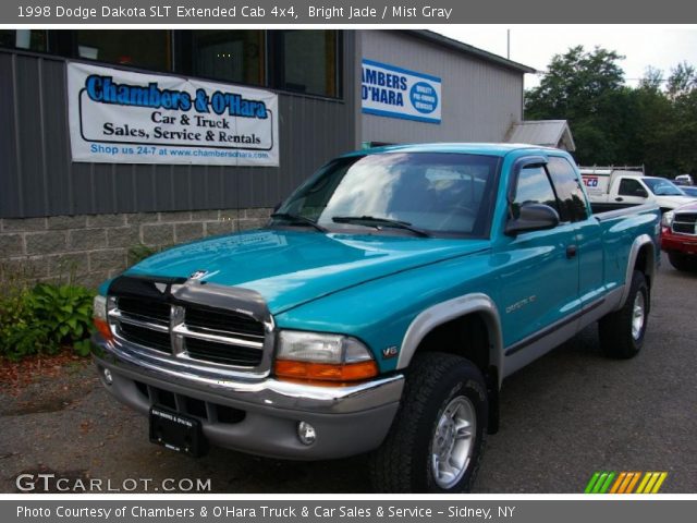 1998 Dodge Dakota SLT Extended Cab 4x4 in Bright Jade