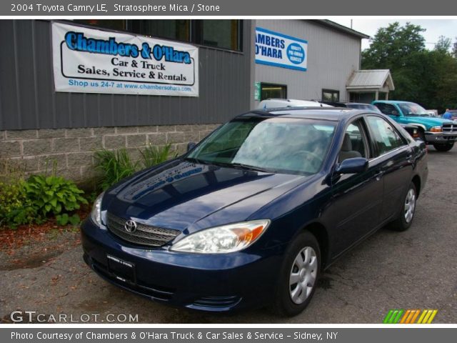 2004 Toyota Camry LE in Stratosphere Mica