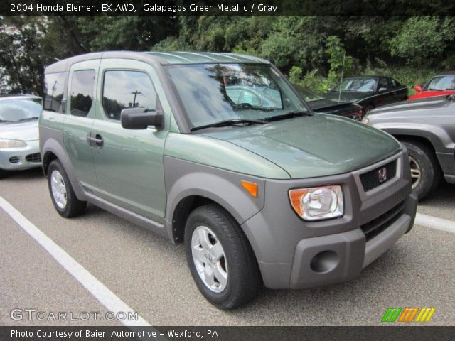 2004 Honda Element EX AWD in Galapagos Green Metallic