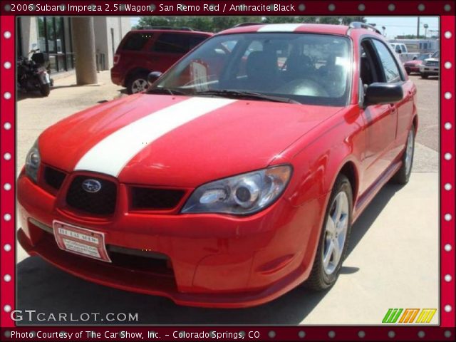 2006 Subaru Impreza 2.5i Wagon in San Remo Red
