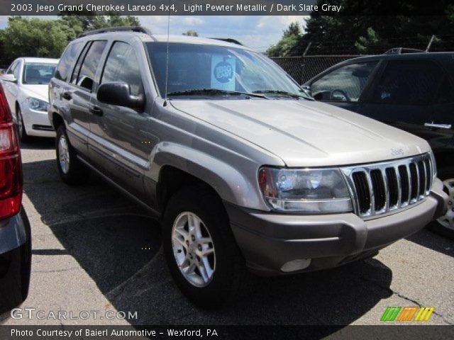 2003 Jeep Grand Cherokee Laredo 4x4 in Light Pewter Metallic