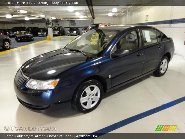 2007 Saturn ION 2 Sedan in Deep Blue