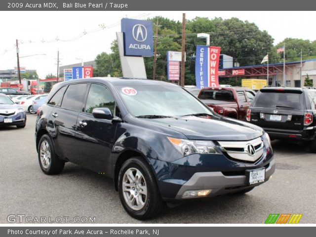 2009 Acura MDX  in Bali Blue Pearl