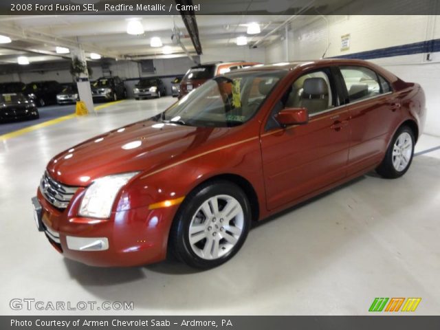 2008 Ford Fusion SEL in Redfire Metallic