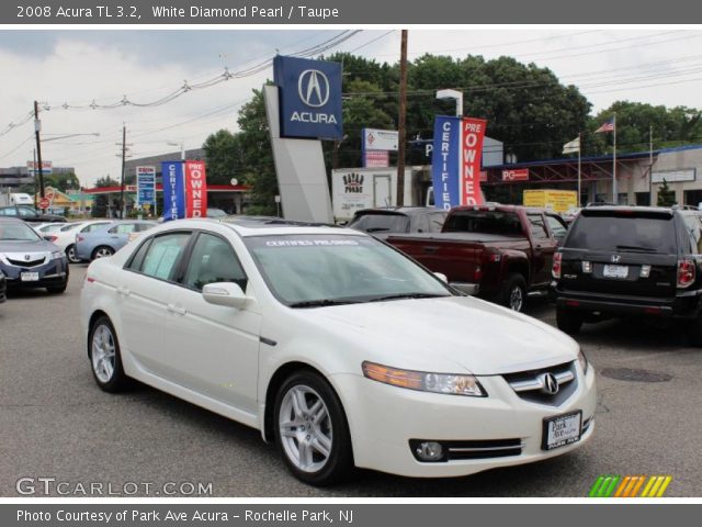 2008 Acura TL 3.2 in White Diamond Pearl