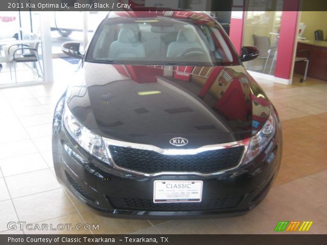 2011 Kia Optima LX in Ebony Black