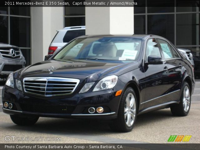 2011 Mercedes-Benz E 350 Sedan in Capri Blue Metallic