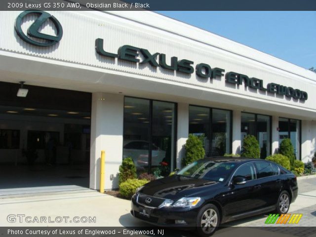 2009 Lexus GS 350 AWD in Obsidian Black