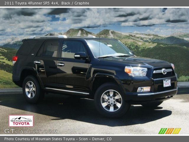 2011 Toyota 4Runner SR5 4x4 in Black