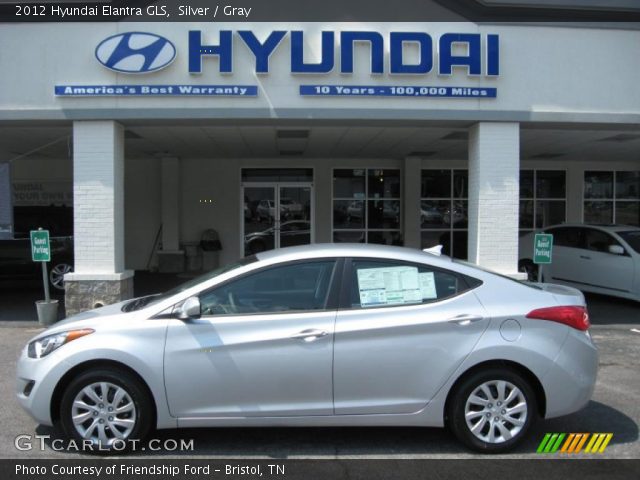 2012 Hyundai Elantra GLS in Silver