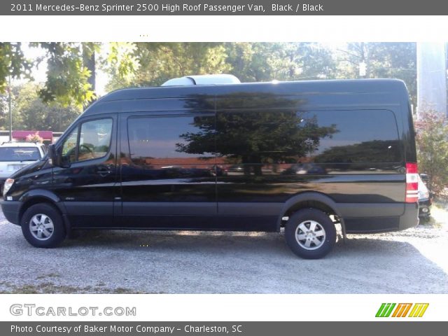 2011 Mercedes-Benz Sprinter 2500 High Roof Passenger Van in Black