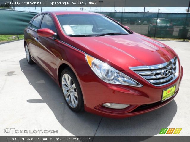 2012 Hyundai Sonata SE in Sparkling Ruby Red