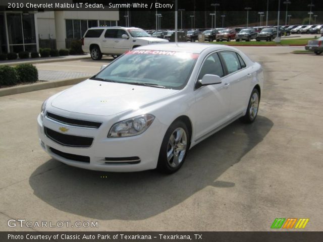 2010 Chevrolet Malibu LT Sedan in Summit White
