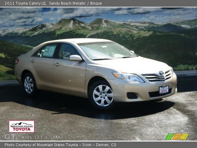 2011 Toyota Camry LE in Sandy Beach Metallic