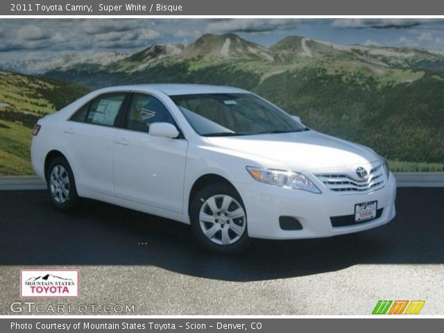 2011 Toyota Camry  in Super White