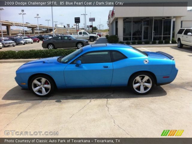 2009 Dodge Challenger SRT8 in B5 Blue Pearl Coat