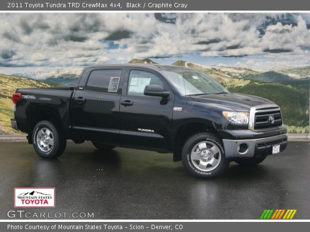 2011 Toyota Tundra TRD CrewMax 4x4 in Black