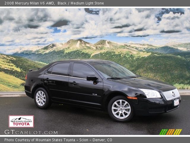2008 Mercury Milan V6 AWD in Black