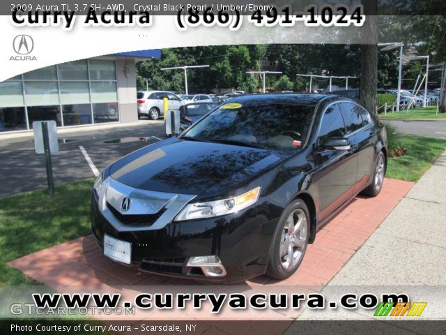 2009 Acura TL 3.7 SH-AWD in Crystal Black Pearl