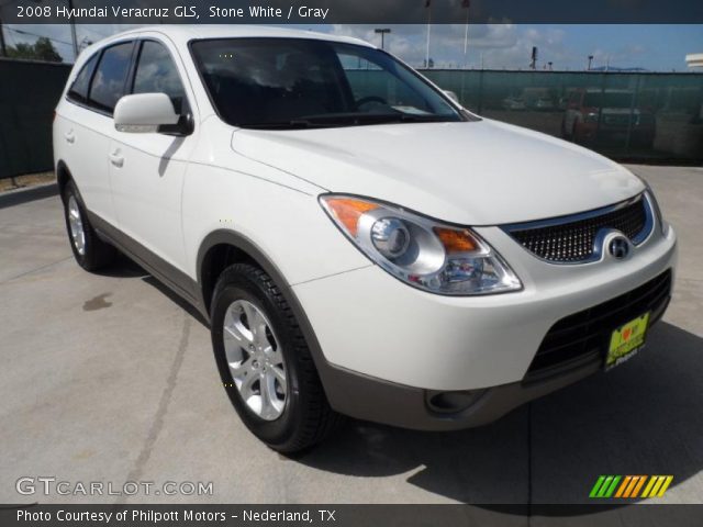 2008 Hyundai Veracruz GLS in Stone White