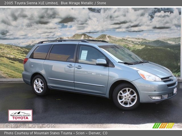 2005 Toyota Sienna XLE Limited in Blue Mirage Metallic