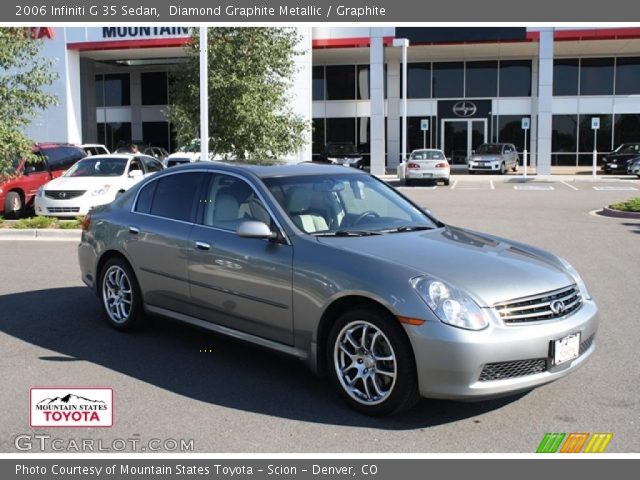 2006 Infiniti G 35 Sedan in Diamond Graphite Metallic