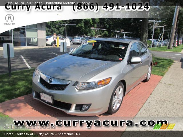 2009 Acura TSX Sedan in Palladium Metallic
