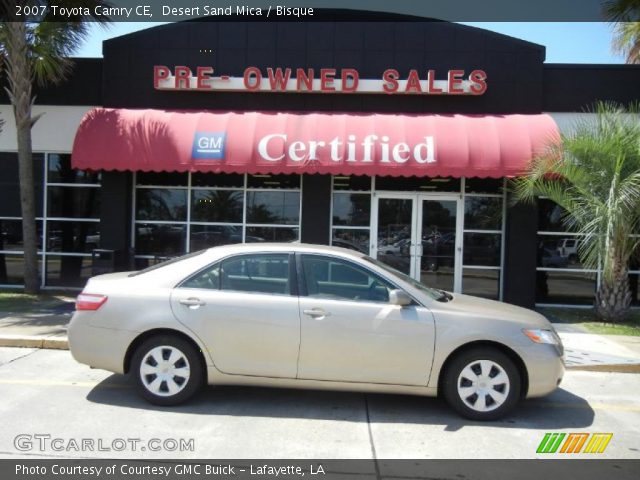 2007 Toyota Camry CE in Desert Sand Mica